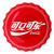 FIJI 2020 COCA COLA BOTTLE CAP CHINA SILVER PROOF COIN