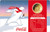 Coca Cola Christmas 1/1000 Oz .999 Gold 3 coin cards Album