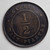 CYPRUS 1/2 PIASTRE 1890 COIN IN EXF