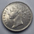 British India Silver 1 rupee 1840 Victoria UNC