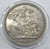 GREAT BRITAIN UK 1887 CROWN SILVER COIN QUEEN VICTORIA AU