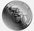 Revolver 2026 Liberia 1/1000 oz Platinum Coin in Card