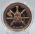 1 oz Aztec Warrior 999 Fine Copper Round