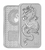 Australia Perth Mint Lunar Dragon Silver Bar 1 oz .9999 Fine
