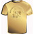 Netherlands Golden Football Jersey 1/1000 Oz Gold Coin