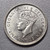 CYPRUS 4.5 SILVER PIASTRE COIN 1938 AU-UNC