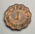CYPRUS 1 PIASTRE 1944 COIN OF KGVI RED UNC