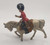 LEAD BRITISH HORSEMAN SOLDIER VINTAGE TOY