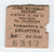 CYPRUS GOVERMENT RAILWAY TICKET 1905-1951 FAMAGUSTA TO ANGASTINA 3d CLASS CYPRUS GOVERMENT RAILWAY TICKET 1905-1951 FAMAGUSTA TO ANGASTINA 3d CLASS