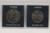CYPRUS 1976 BU 1 POUND & 500 MILS REFUGEES SET IN RIGID CASES ROYAL MINT