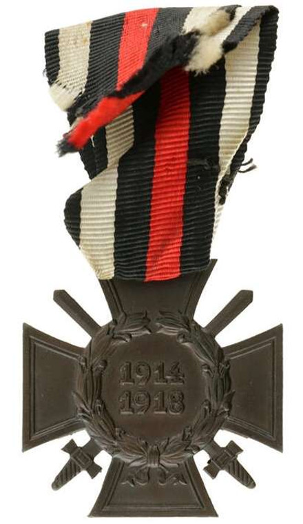 Germany Empire 1918 Honour cross of WWI (Hindenburg cross) MEDAL with ribbon