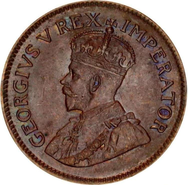 South Africa 1/4 Penny KGV 1924 coin