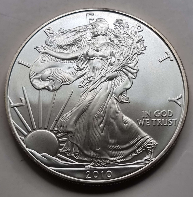 USA 2010 America Silver Eagle coin 1 Oz .999