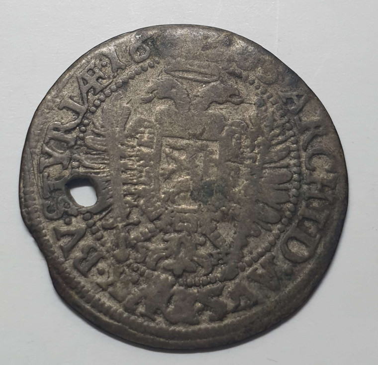 Austria Habsburg 6 kreuzer leopold I 1669 silver