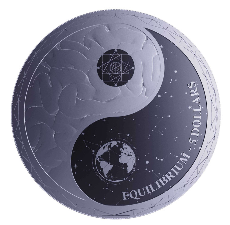 Tokelau 2022 1 oz .999 NZD Silver Equilibrium Coin