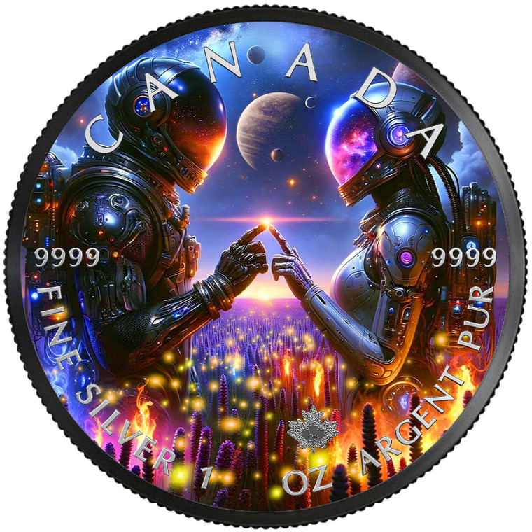 ASTRONAUTS 2023 1 Oz Silver Coin 5 Dollars Canada