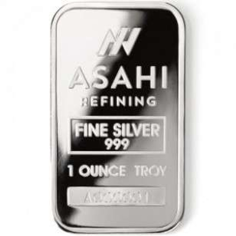 ASAHI Refining 1 oz .999 Silver Bar USA