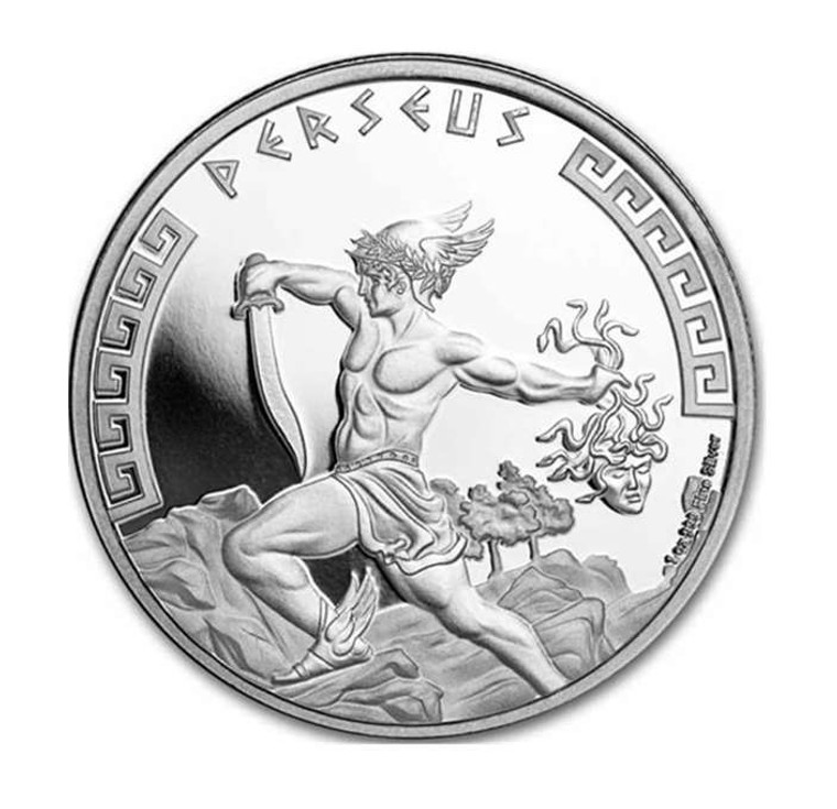 Niue 2024 Perseus Heroes of Greek Mythology 1oz Silver Coin