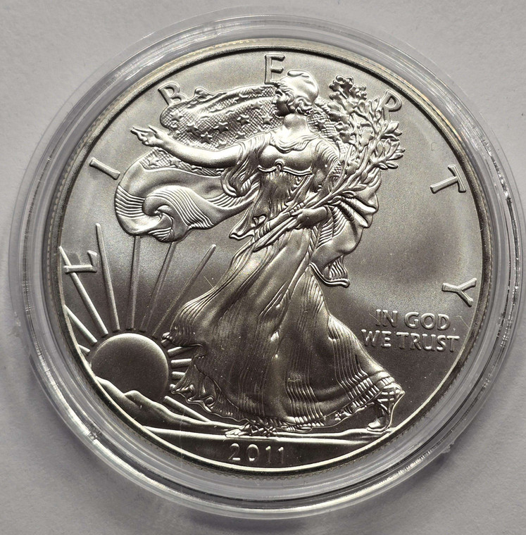 USA 2011 American Silver Eagle Liberty coin 1 Oz .999