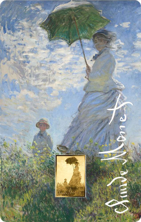 Monet Woman with Parasol 1/1000 Oz Gold Coin 3000 Francs Chad 2024