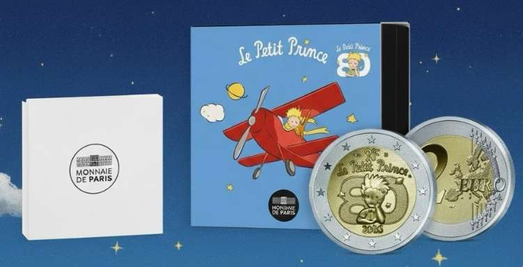 France 2026 The Little Prince Reverse Proof 2 euro Coin