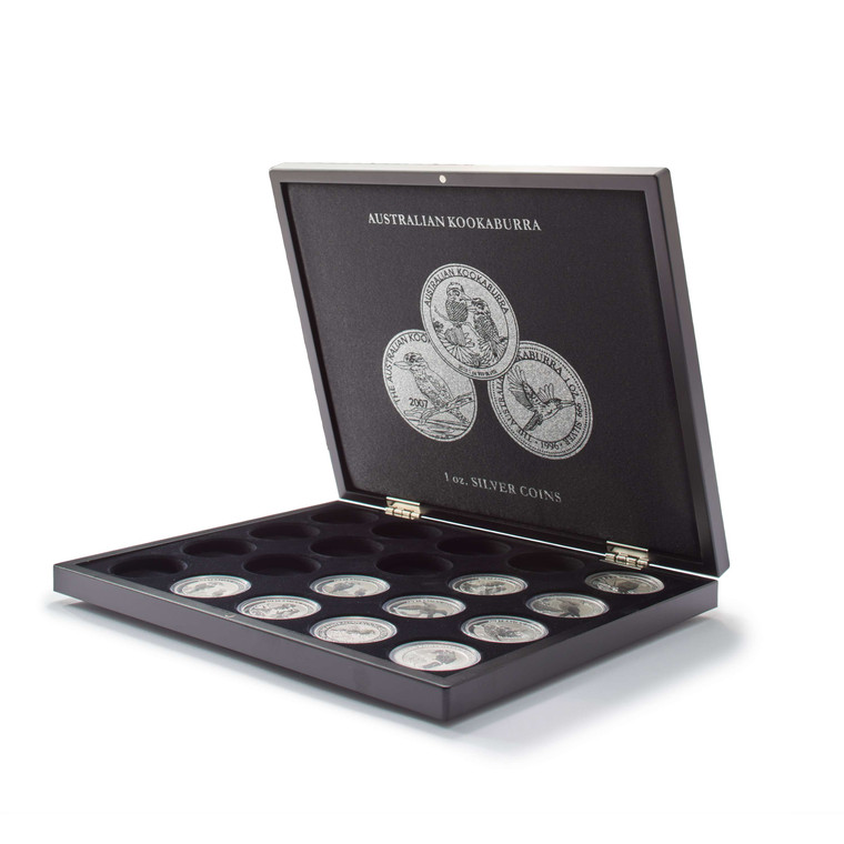 Volterra Presentation case for 20 silver coins Kookaburra in capsules
