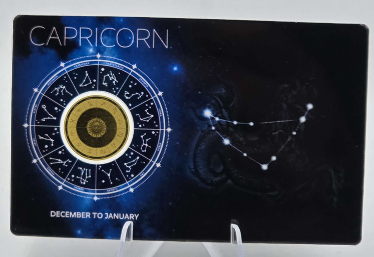 ZODIAC SIGNS CAPRICON 1/1000 Oz Gold Coin