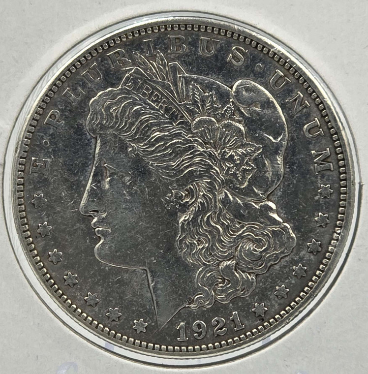 USA MORGAN SILVER DOLLAR COIN 1921 D