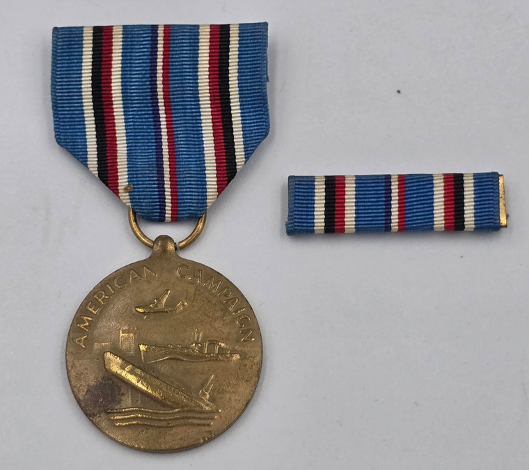 United States American Campaign Medal WWII 1942