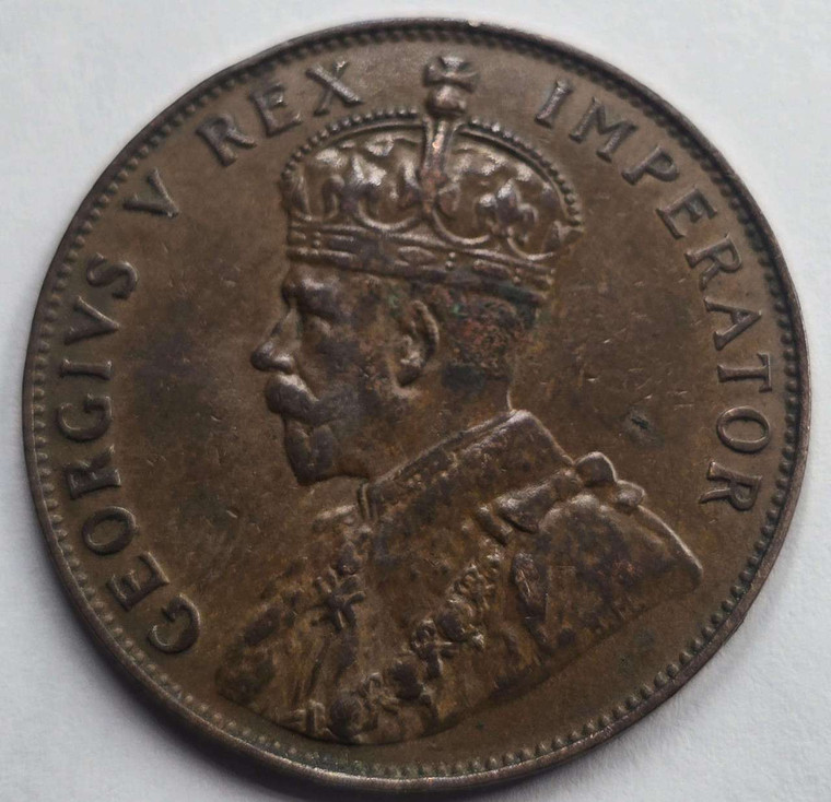 CYPRUS KGV 1/2 PIASTRE COIN 1931 IN EXF