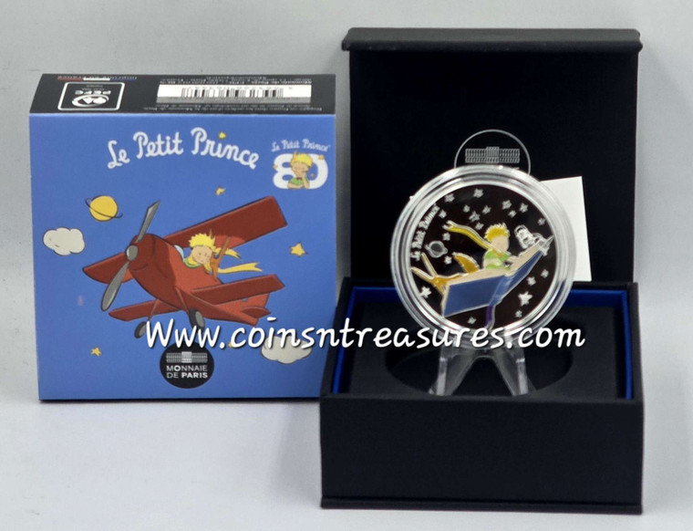 France The Little Prince Book 10€ silver coins 2026