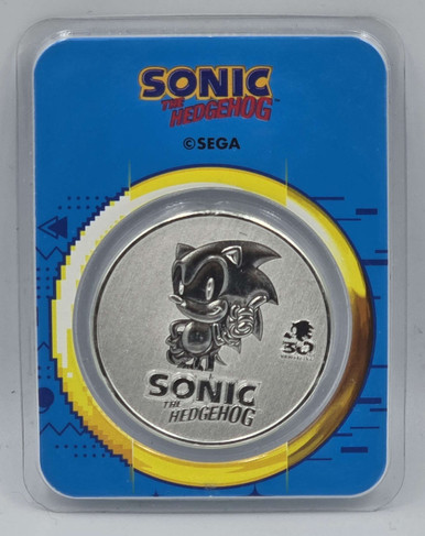 2021 1 オンス銀貨　Niue Sonic the Hedgehog 2021 Niue Silver 30th Anniversary Sonic the Hedgehog Coin l