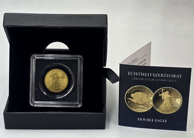 14K ゴールド バッジ　4g 本物保証 Double-eagle-Liberty-11000-Oz-