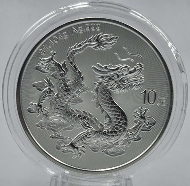 Chinese Dragon 10 Yuan Silver 2025 1 oz coin .999