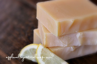 Lemon Basil Limited Edition Shampoo Bar by Apple Valley Natural Soap