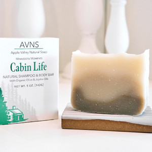 Shampoo & Body Bar Cabin Life By Apple Valley Natural Soap