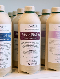 Liquid African Soap Unscented by Apple Valley Natural Soap
