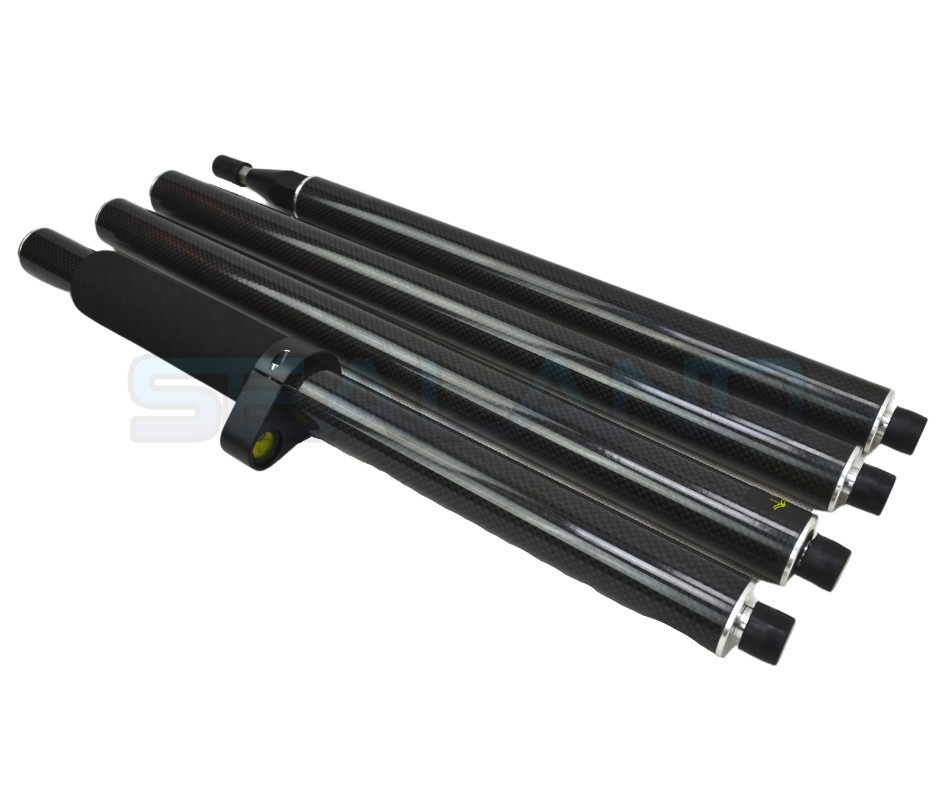 Inline 1.8M 4 Section Prism Pole - Sealand Survey and Safety Equipment