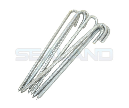 9.5" (240mm) Ribbed Ground Pegs