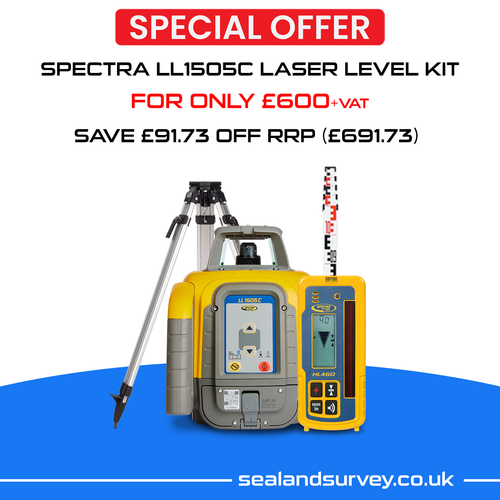 Spectra LL1505C Laser Level Kit Special Offer
