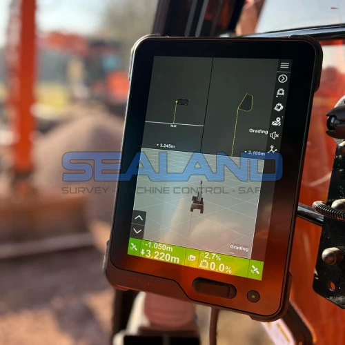 Topcon GX90 Machine Control Screen for Excavators + Dozers