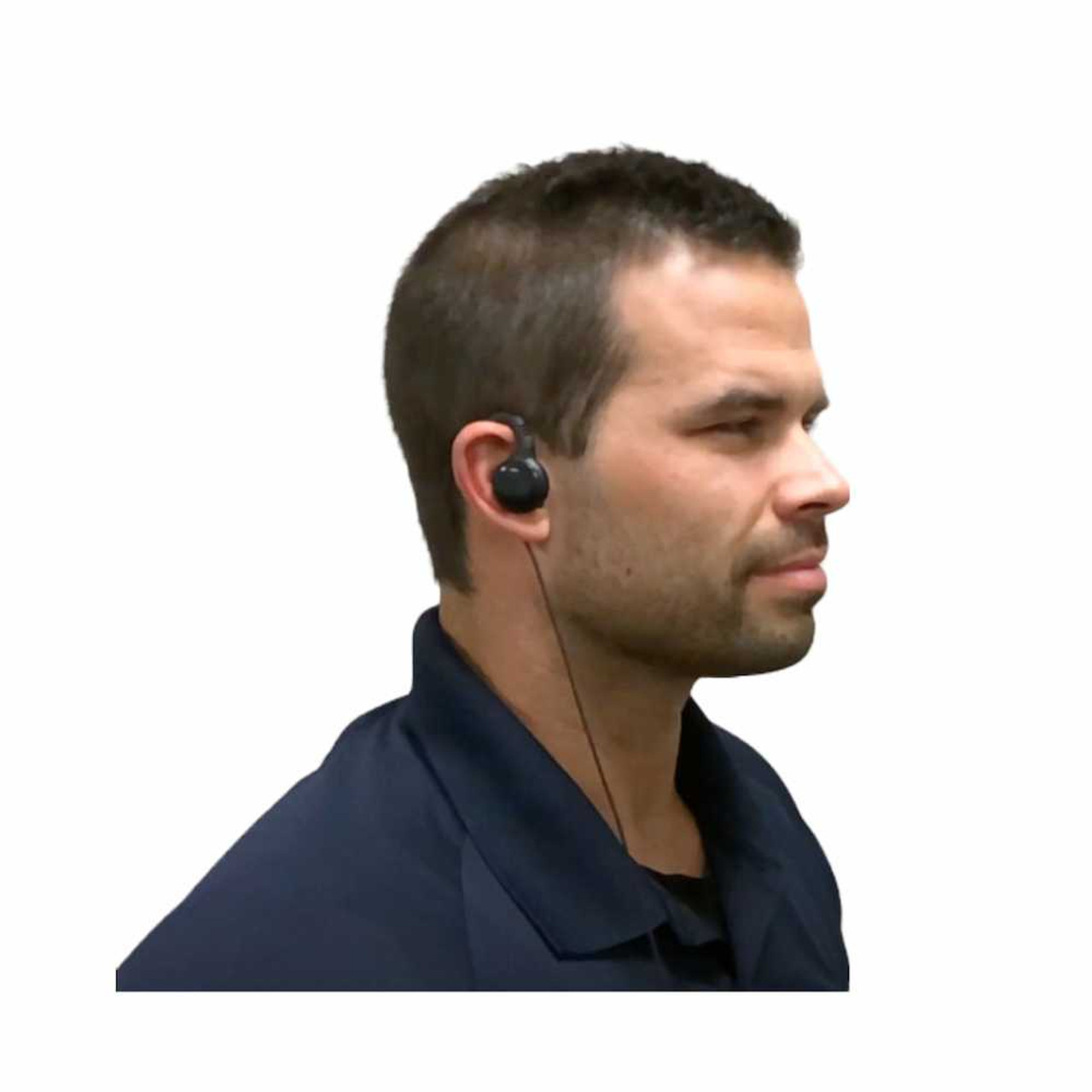 GHook Swivel Earpiece For Hytera [TC508 TC518 TC580 TC610 TC700 PD502i