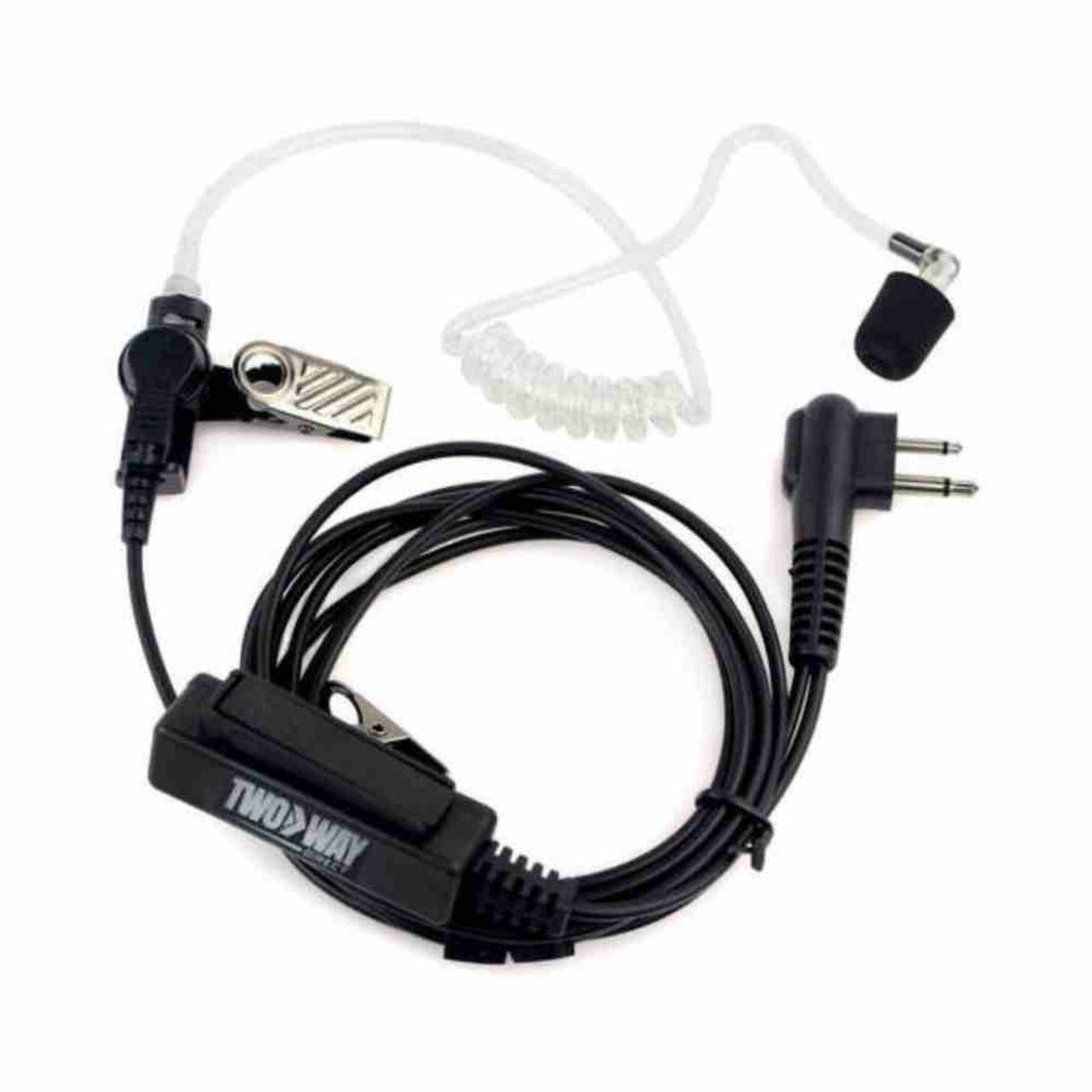 Two Way Direct 2-Wire Surveillance Kit Earpiece For Motorola Two-Way Radios