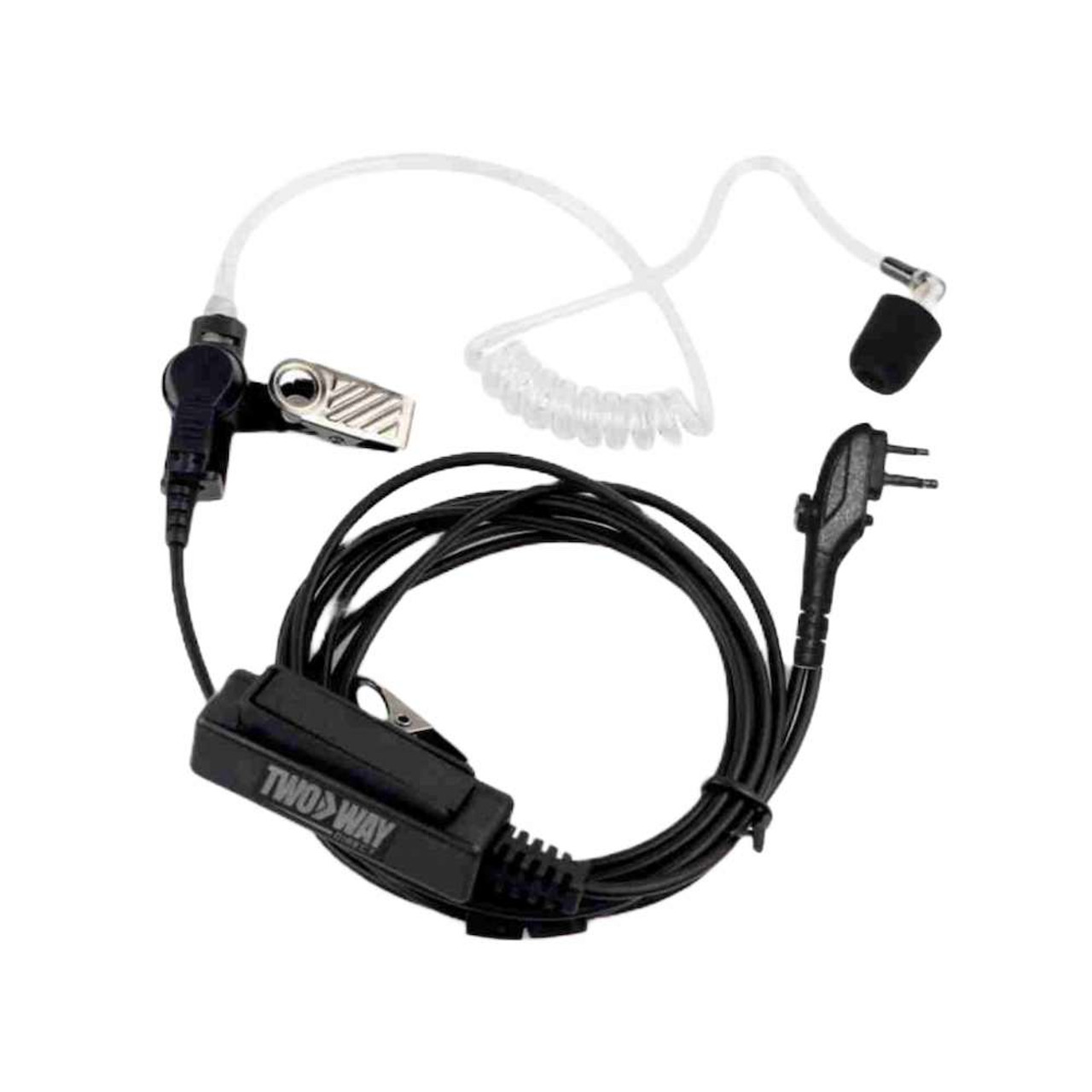 Two Way Direct 2-Wire Surveillance Kit Earpiece For Hytera Two-Way Radios