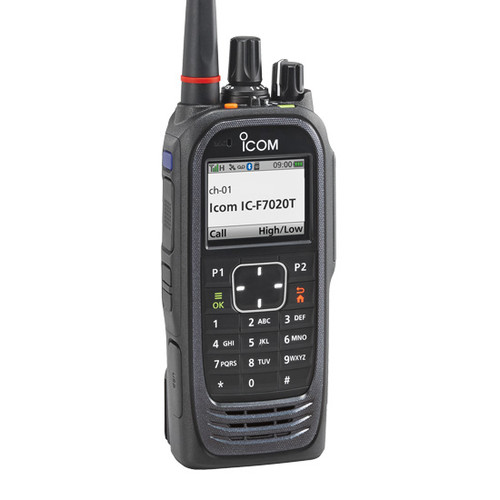 Icom F7020T P25 Radio 1024 Channel UHF 450-512MHz with GPS and Bluetooth