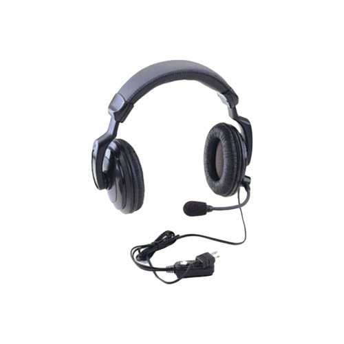 Ritron RHD-4X Dual Ear Headset With In-line PTT [JBS Series PBS Series] (RHD-4X)