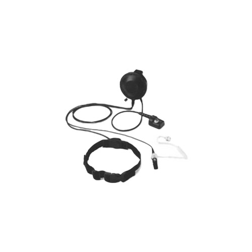 OTTO V1-T12CF137 Tactical Throat Microphone With Acoustic Tube And PTT F3260 F3261 F3262 F4260 4261 F4262 F4360 F9021 F9011 F3400D F4400D F52D F62D F7010 F7020] (V1-T12CF137)