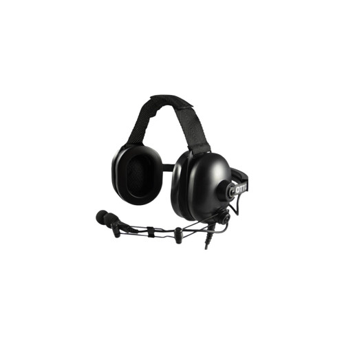 OTTO V4-10081-S Classic Intrinsically Safe Behind-The-Head Heavy Duty Headset With Standard PTT [NX200 NX300] (V4-10081-S)