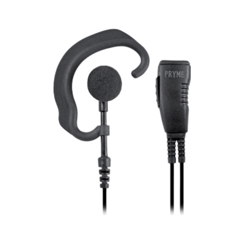 Pryme Medium Duty G-Hook Earpiece With Lapel Microphone [PD702i PD752i PD782i] (SPM-355EB )