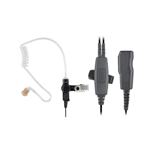 Pryme 2-Wire Surveillance Kit With Lapel Microphone and Quick Disconnect [BPR40 BPR40D CLS1110 CLS1410 CP100 CP125 CP150 CP185 CP200 CP200D] (SPM-2003QD)